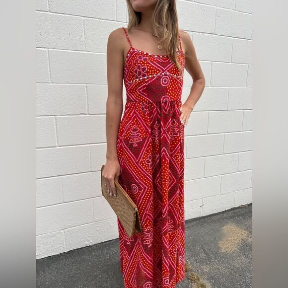 Alix of Bohemia Autumn Dress in Scarlett NWT $760 - Picture 7 of 9